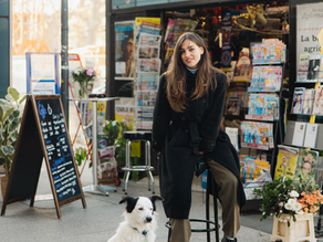 Vogue - Valentina Currieri, la kiosquière