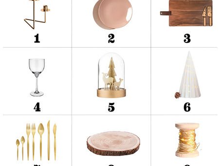 Déco : brillez à table