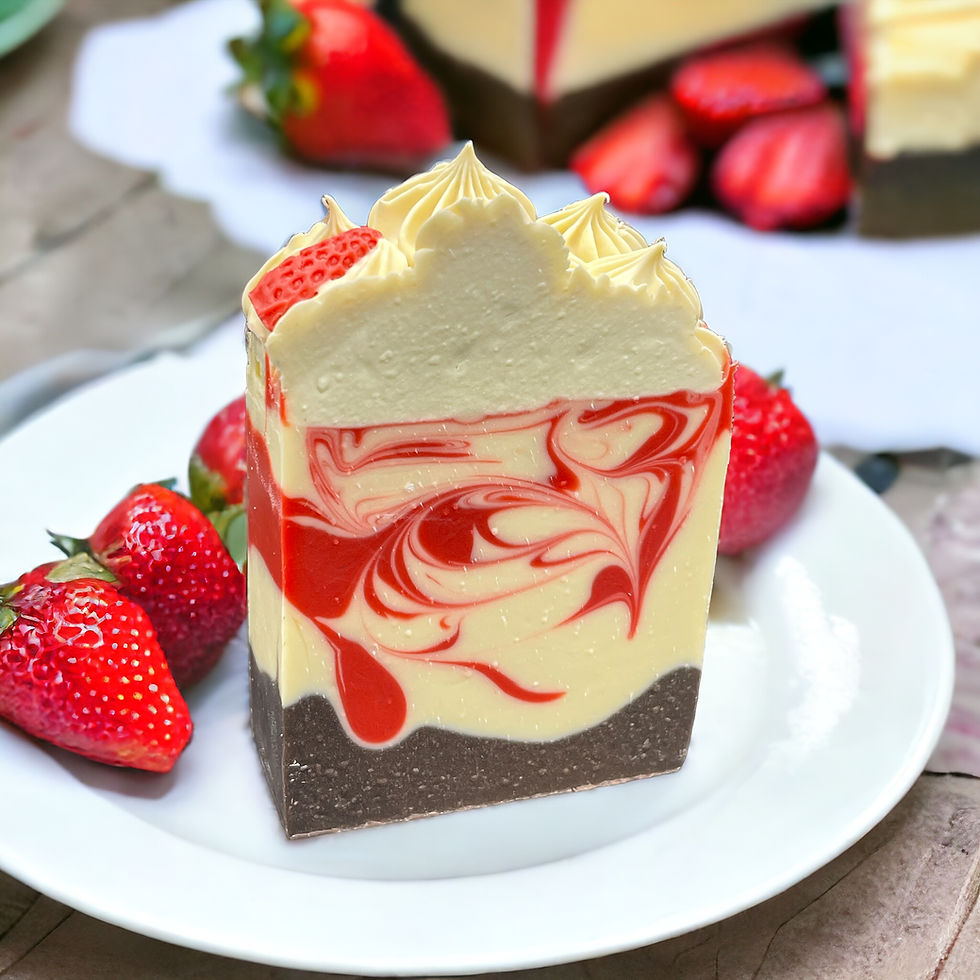 Strawberry Cheesecake Soap
