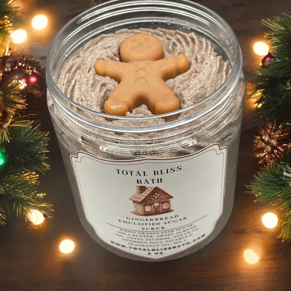 Gingerbread Emulsified Sugar Scrub