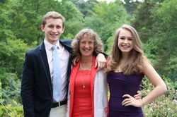 with Charlie and Tash