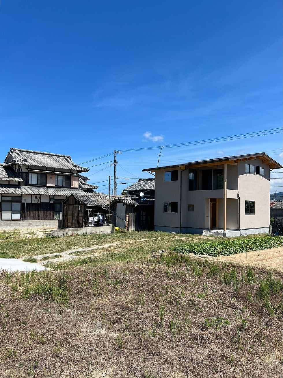 水と木の間で 手刻み 木組みの家 建前 上棟式