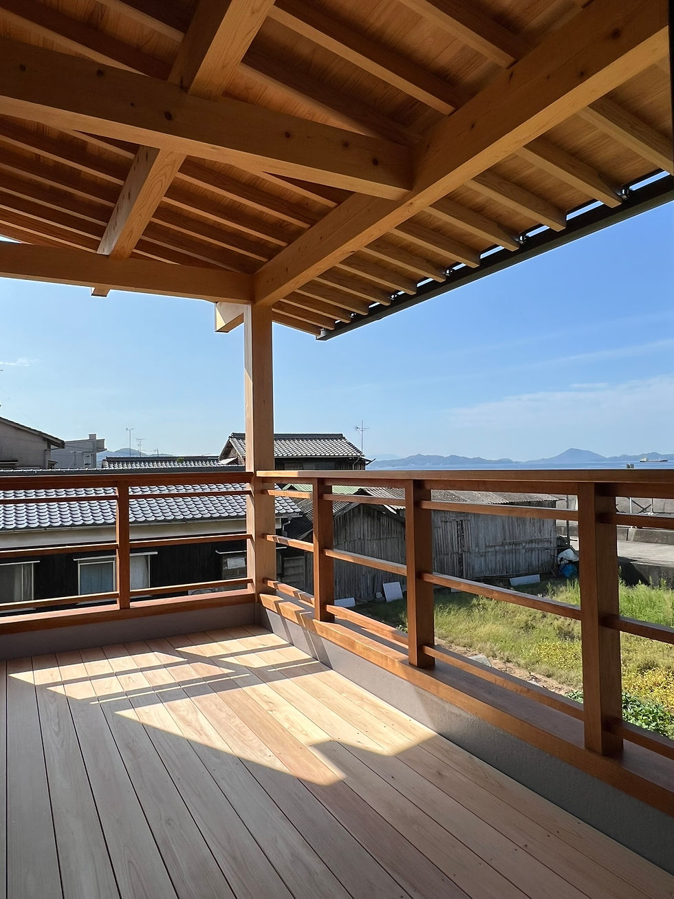 水と木の間で 手刻み 木組みの家 建前 上棟式