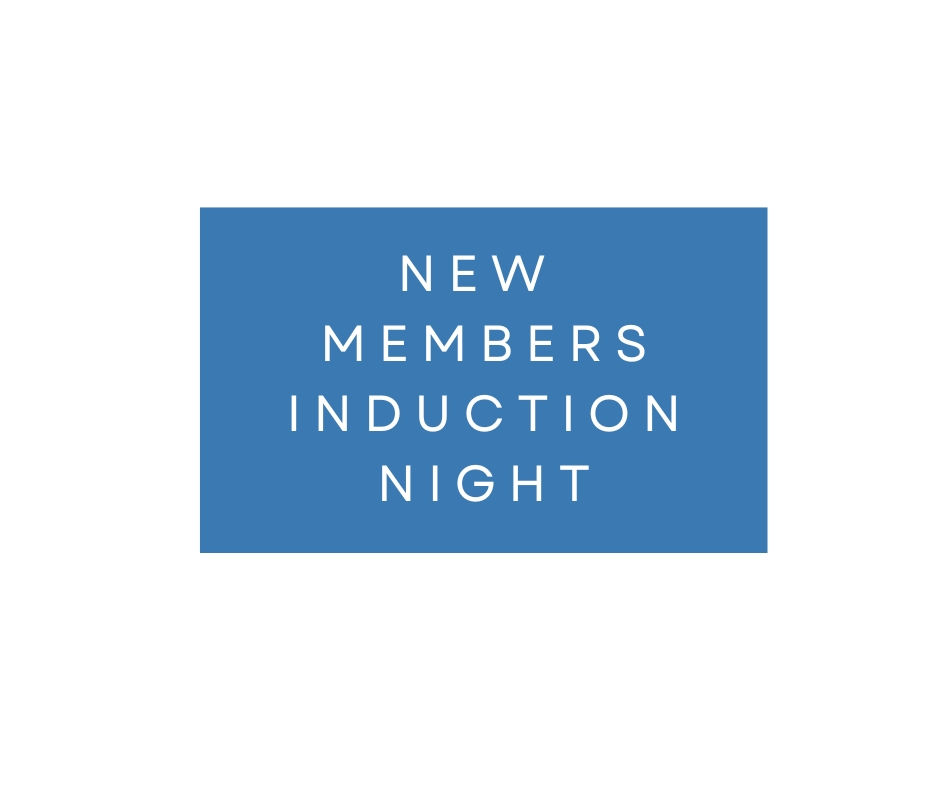 New Members Induction Night