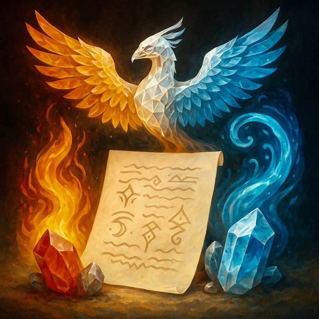 Expanded Crystal Reading & Blue Flame Report