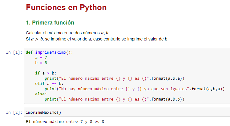 Funciones en Python