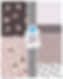 A collection sheet featuring dog-centered designs in a masonry grid format.