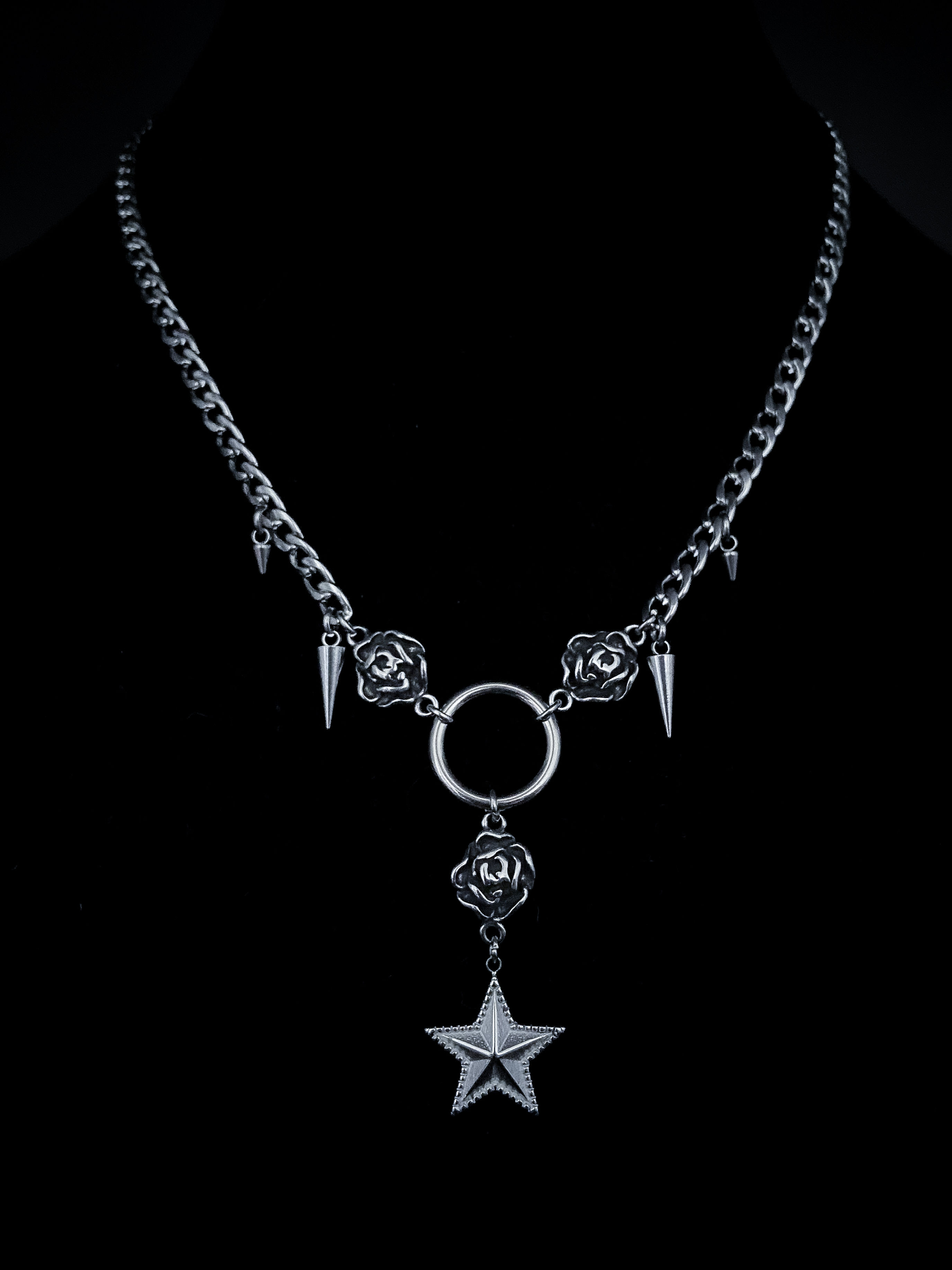 Star and Spike Necklace