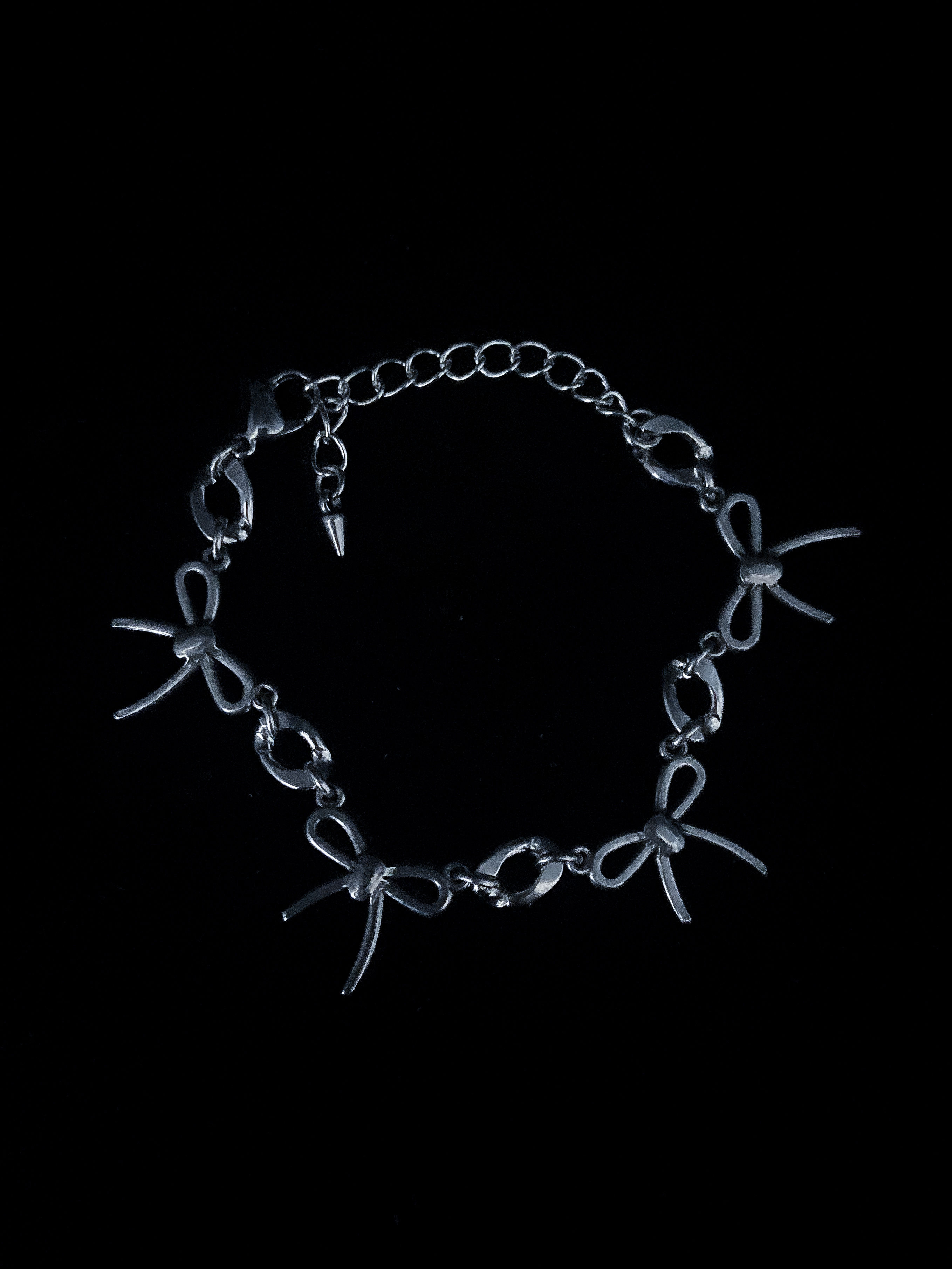 Bow and Chain Link Bracelet