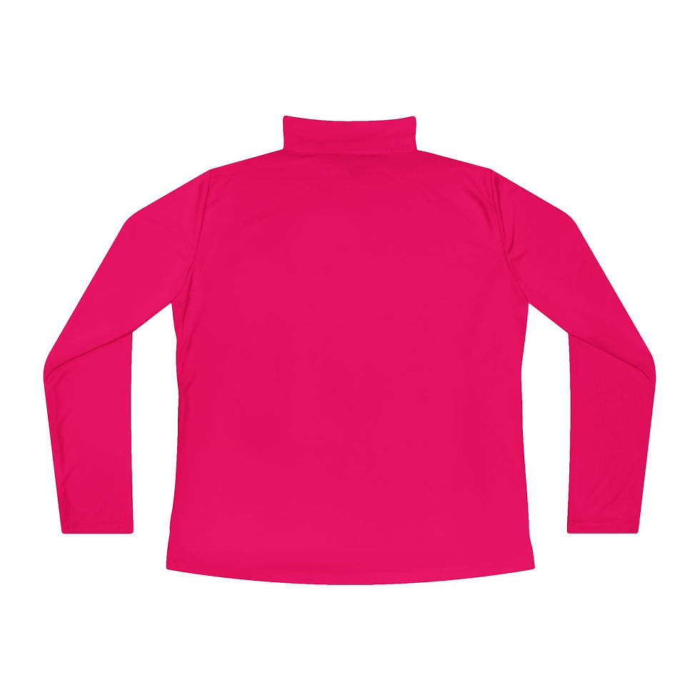 Miniatyrbilde: FEMME Athletika---Ladies LUXURY Athletic Quarter-Zip Pullover by Wayne Sandman