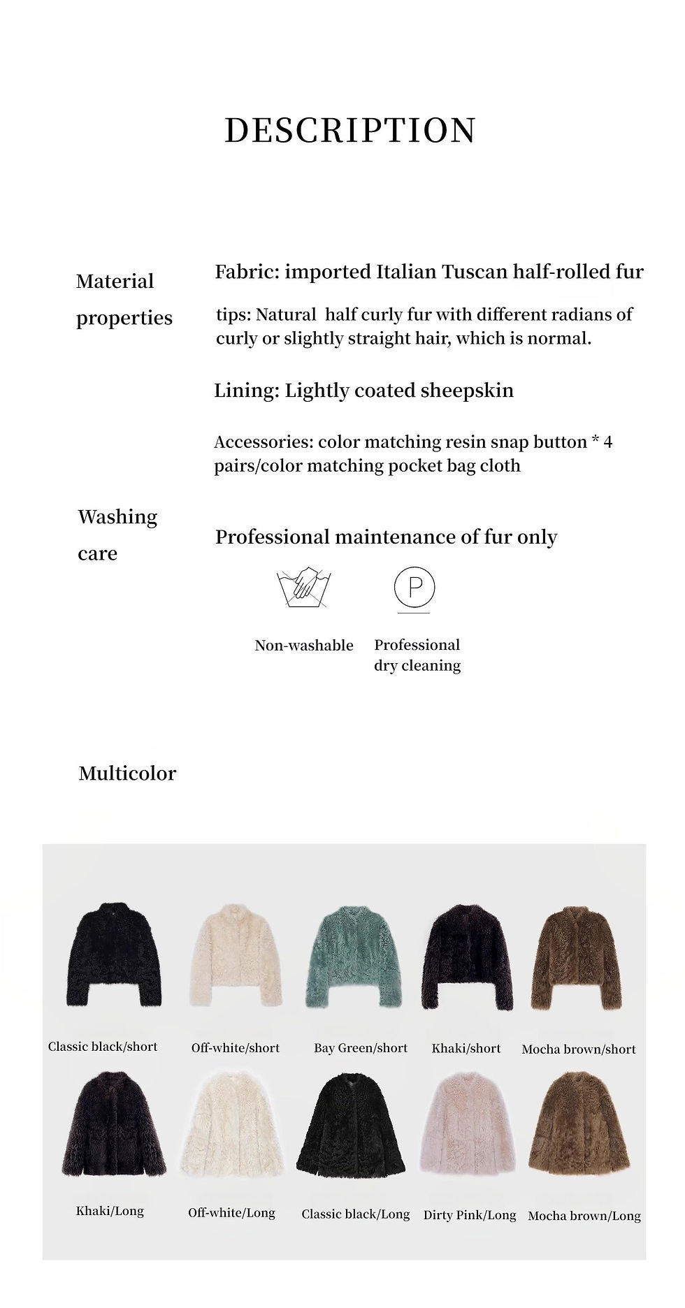 Thumbnail: Sea of Love Accompaniment Casual Stand-Up Collar Tuscan Sheepskin