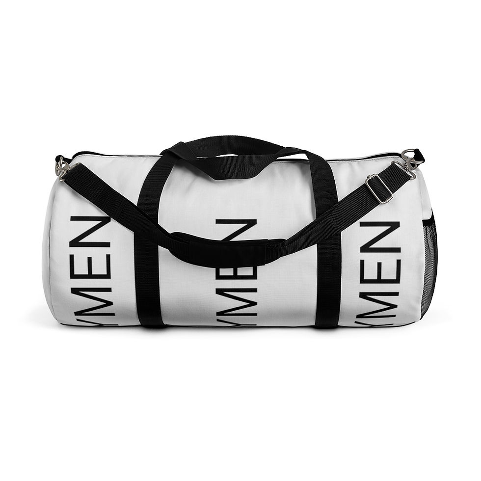 Thumbnail: JOURNEYMEN-WHITE/BLACK-Duffel Bag