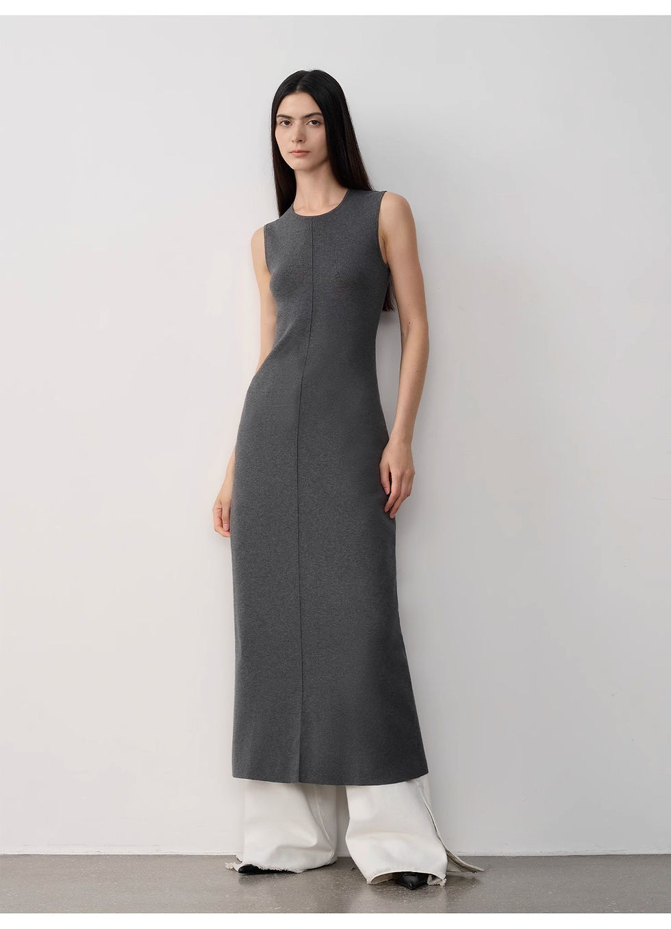 Miniatura: "Island Letters" Limited Edition Baslan Merino Wool Extra Long Sleeveles