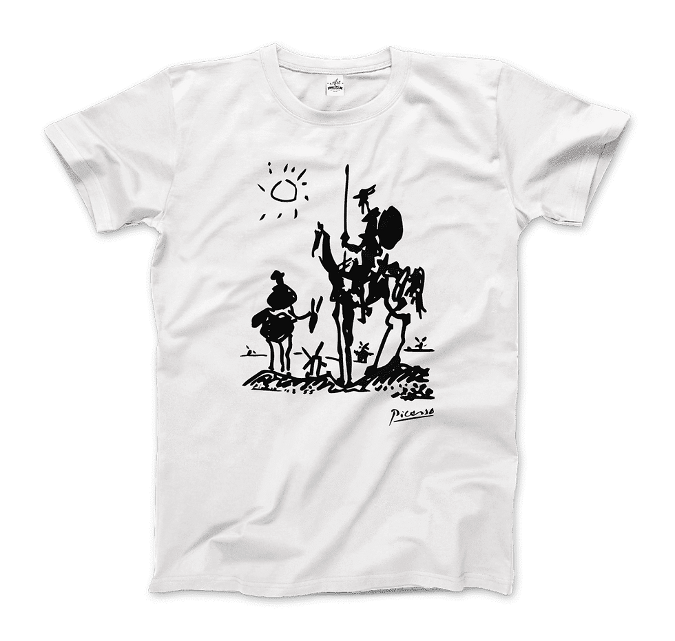 Thumbnail: Pablo Picasso Don Quixote of La Mancha 1955 Artwork T-Shirt