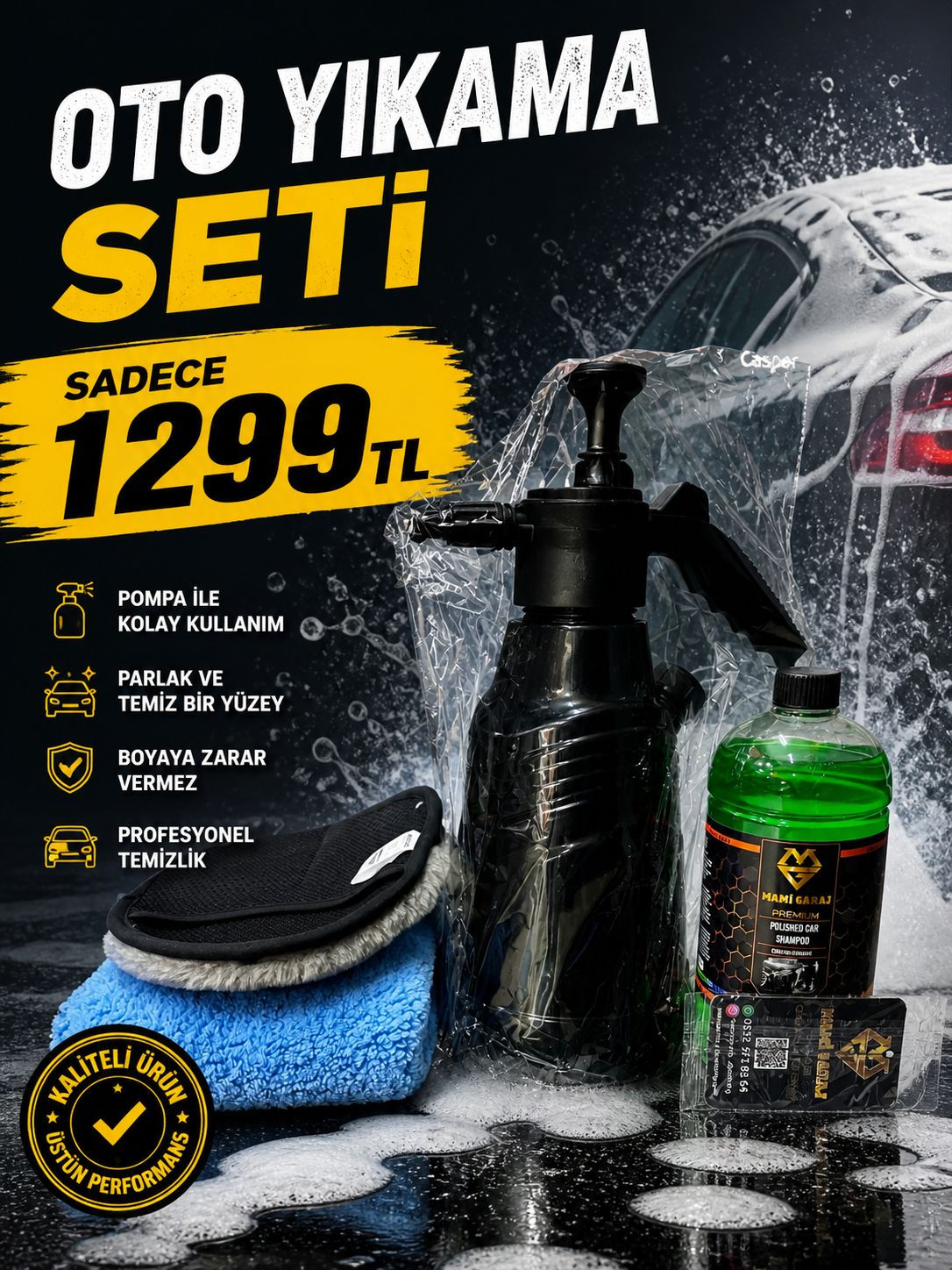 YIKAMA SETİ 5 PARÇA 