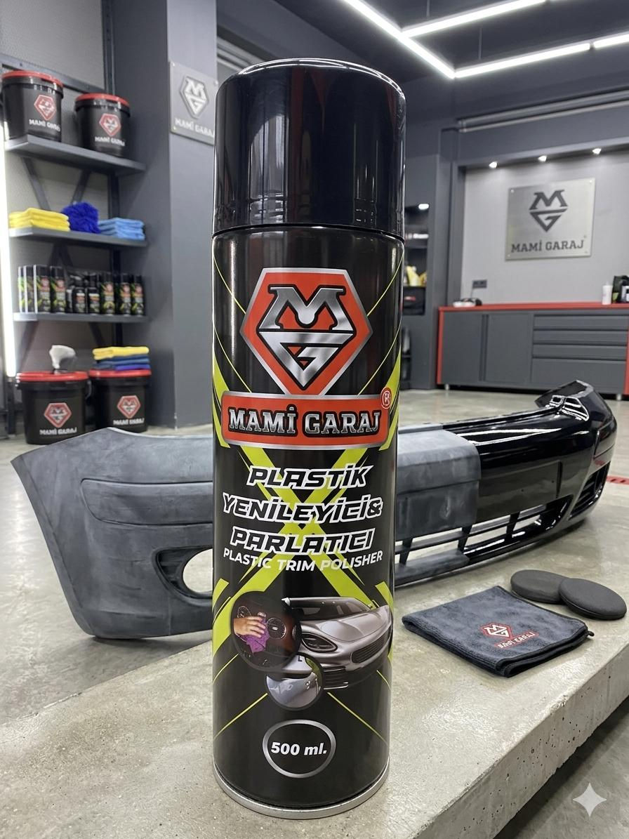 Küçük resim: MAMİ GARAJ PLASTİK YENİLEYİCİ PARLATICI 500ML