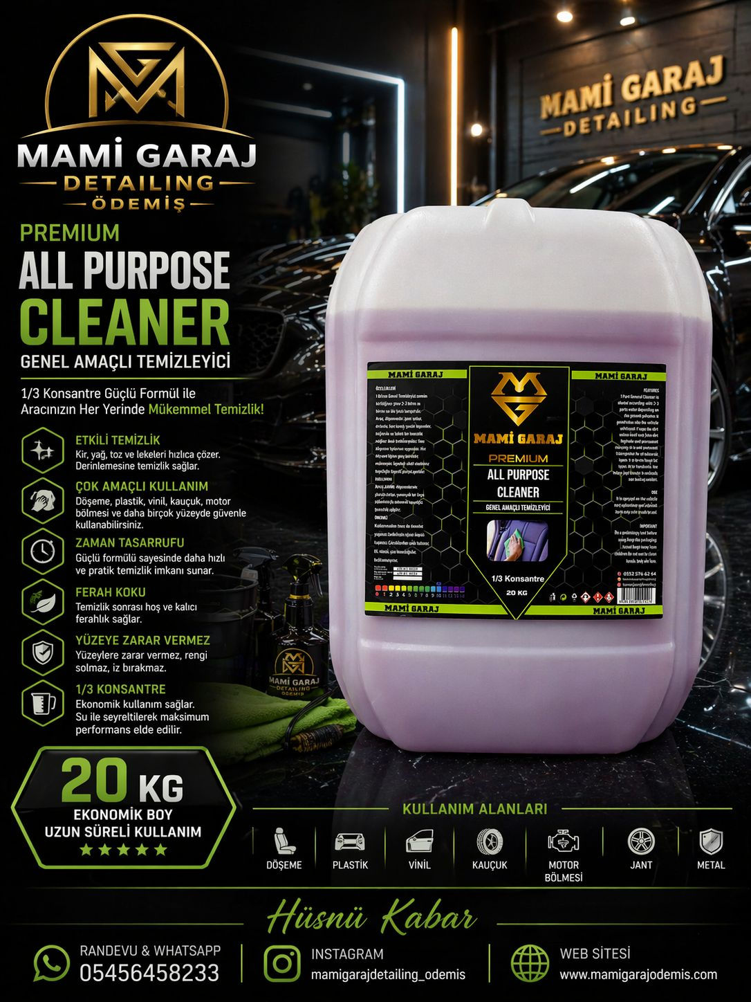 OTO DETAY İLACI 20KG