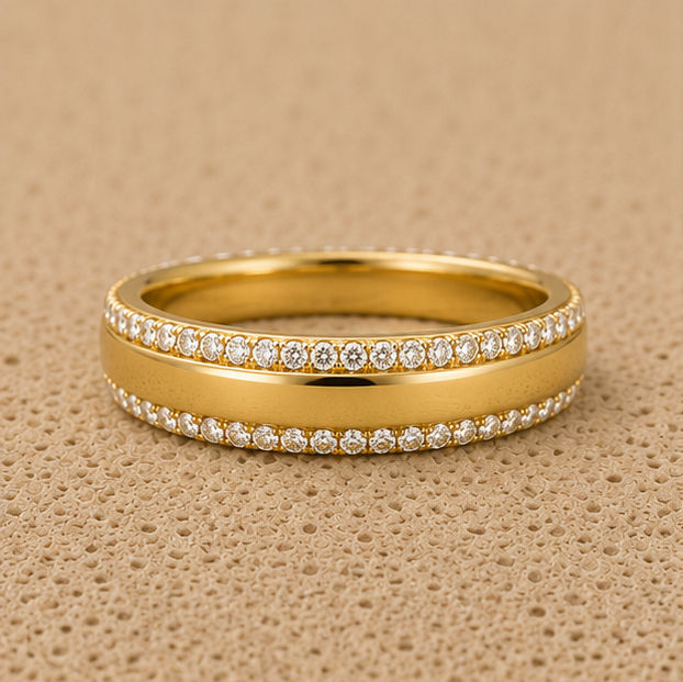 Apex Pavé Statement Ring