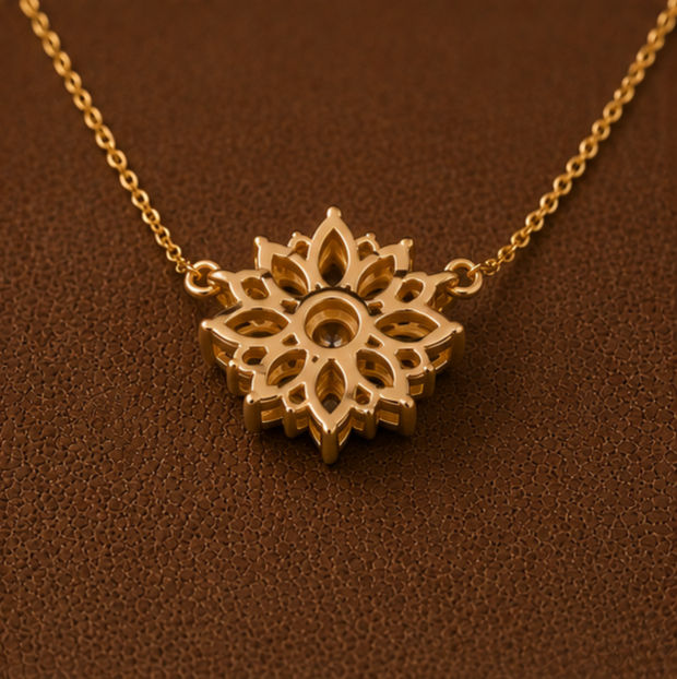 Thumbnail: The Stella Radiant Starburst Necklace