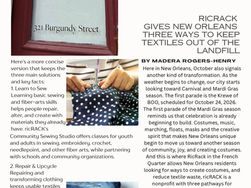 RicRack gives New Orleans three ways to recycle textiles