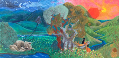 Eternal Hills, painting version