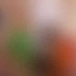 Holiday event lounge setup with Santa chair, reindeer prop, and Christmas tree