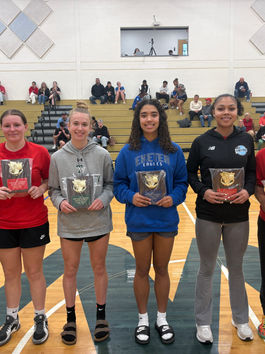 Laila Jones, Elyssa Sellers, Laura Crocona Lead Team Red Past Team Blue in Berks County Girls Basketball Senior All-Star Game