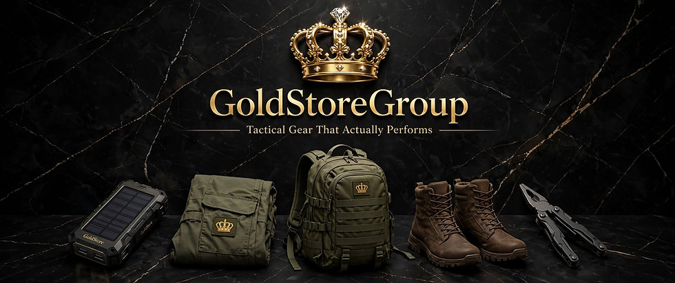 GoldStoreGroup USA Tactical Gear - Hero Banner