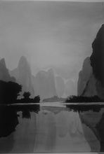 STILLER BERGSEE        Acryl