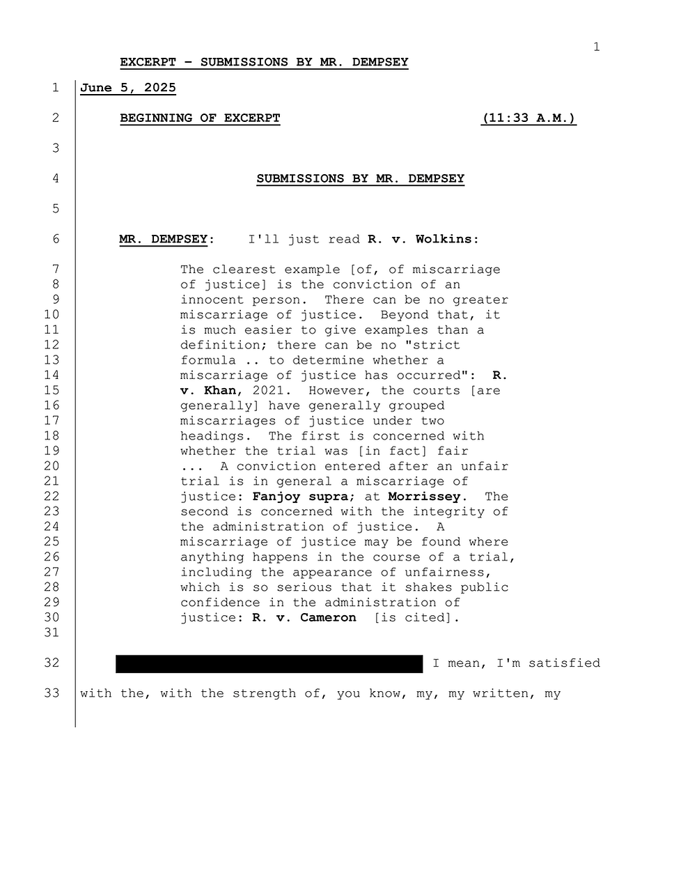 transcript
