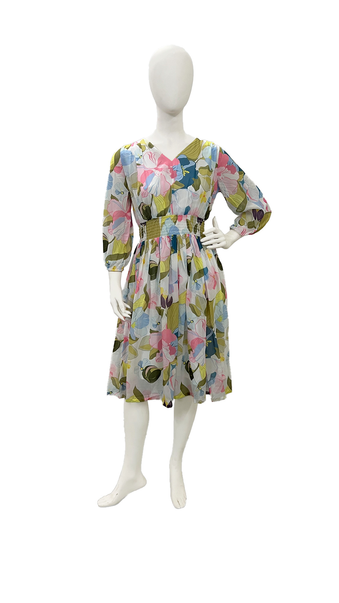 Unique Exquisite Multicolor Dress