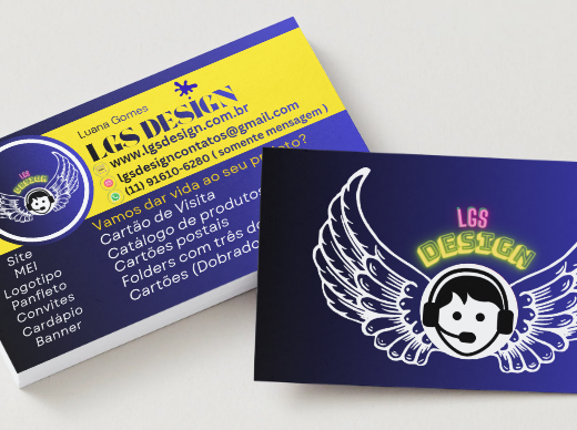 Miniatura: Cartão de Visita - PAPEL PADRÃO/LAMINAÇÃO FOSCA - 50 UNIDADES OU MAIS