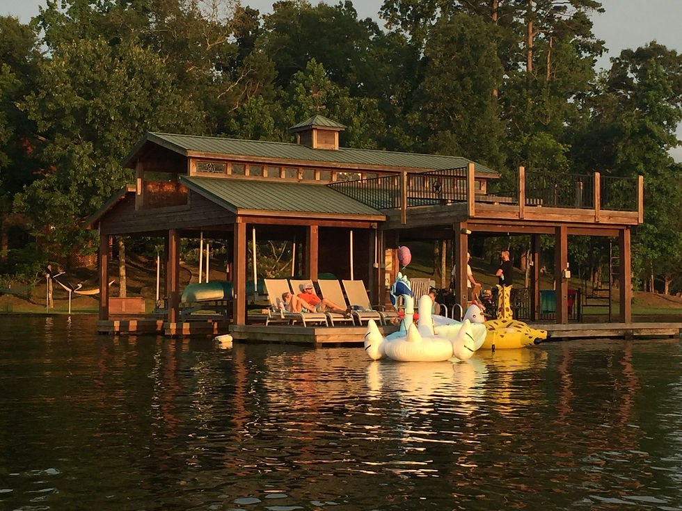 Lake Cabin Boathouse
