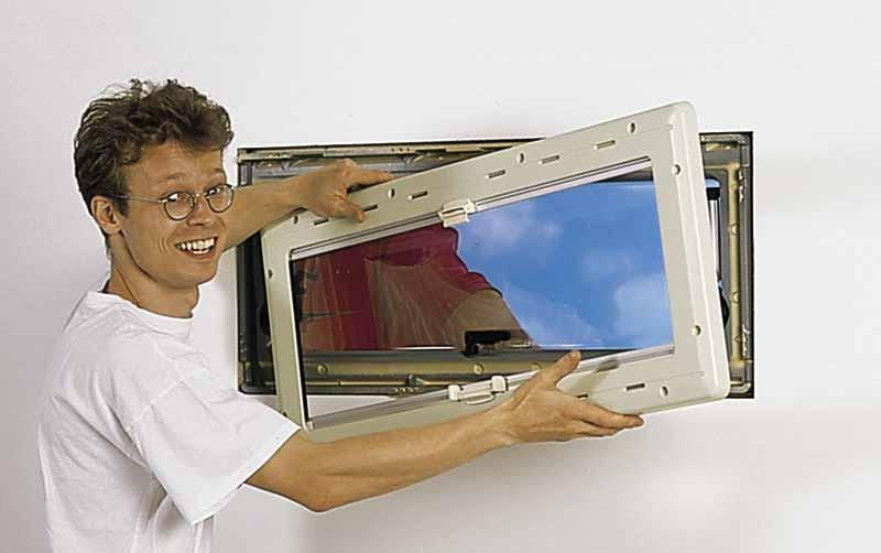 Miniaturbild: S4 Ausstellfenster, Dometic Fenster 1100 x 550 mm