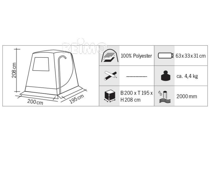 Miniaturbild: Heckzelt Upgrade für VW T5 mit Heckklappe