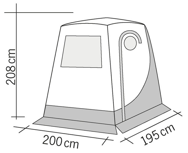 Miniaturbild: Heckzelt Upgrade 2 - Speziell für die T5 und T6 Heckklappe