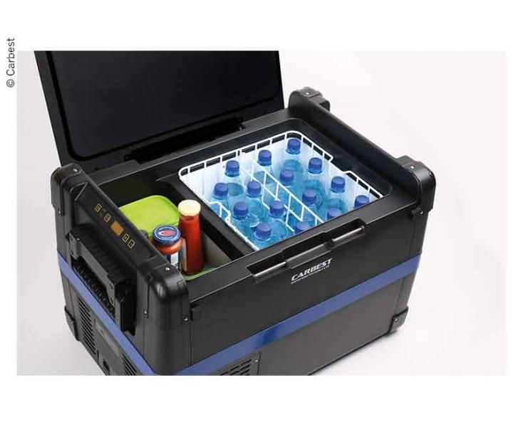 Miniaturbild: Carbest Kompressor-Kühlbox 12V/24V/220-240V, 50L, ca. 714x453x469mm, 22kg