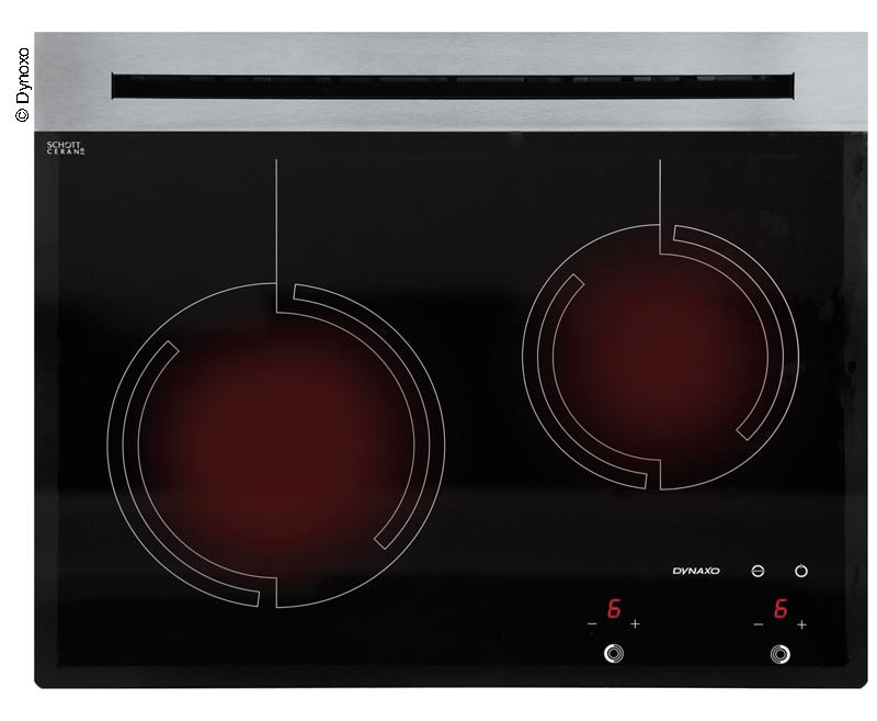SCHOTT CERAN®-Kochfeld 545x450mm Gas 2fl. ohne Kamin | meaculum