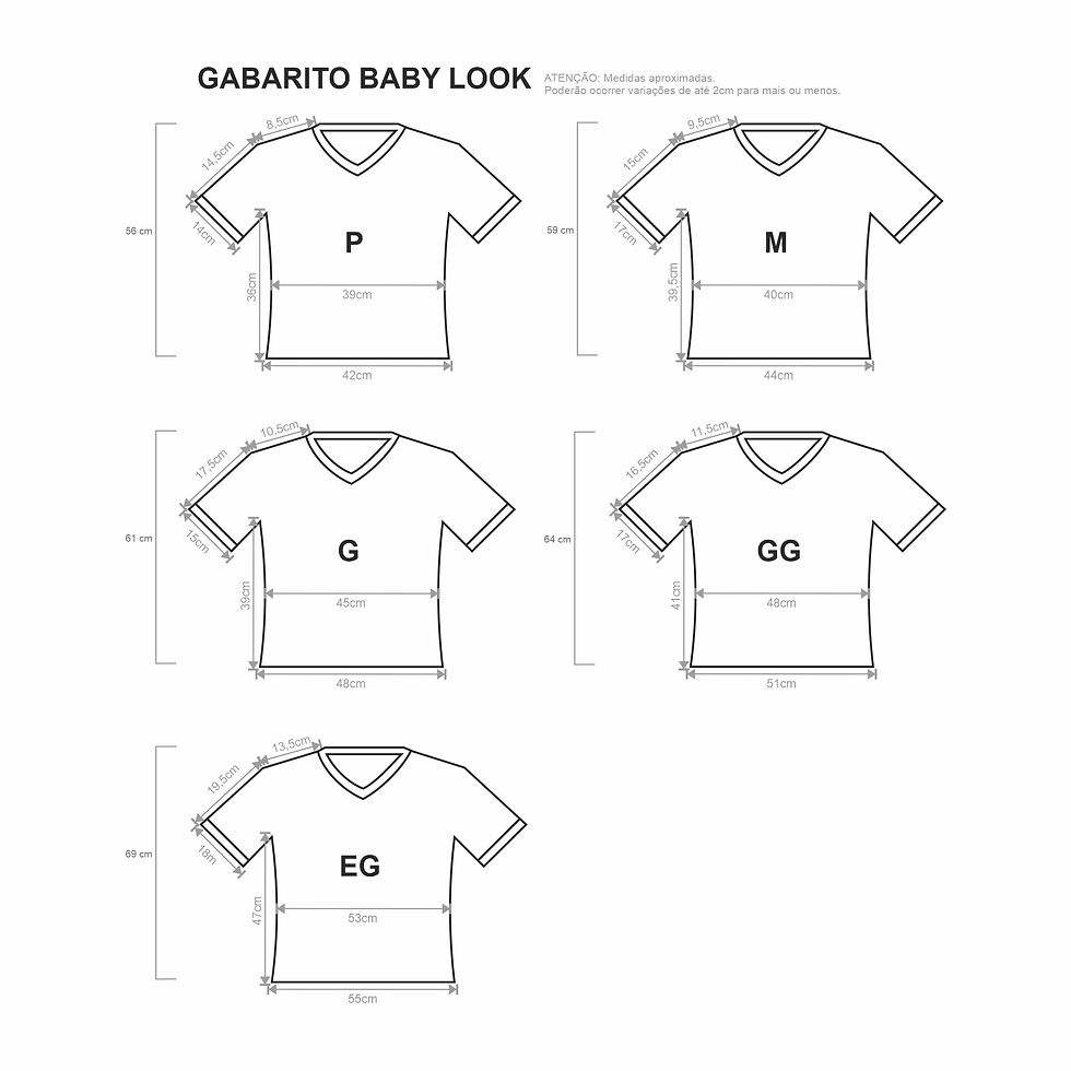 Miniatura: Baby Look Preta Feminina Rebelde RBD