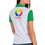 Miniatura: Pólo Urban feminina com logos coloridos