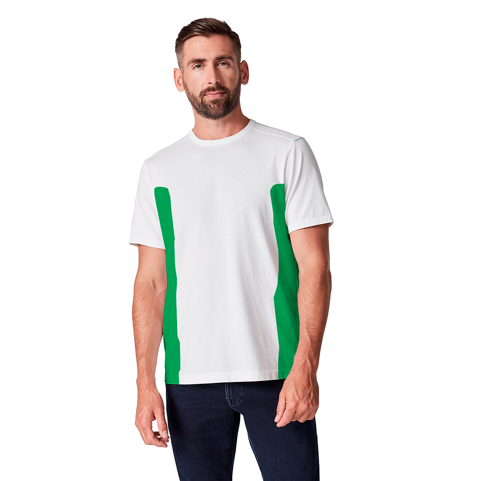 Miniatura: Camiseta Masculina Slin com estampa de 1 cor frente e costas