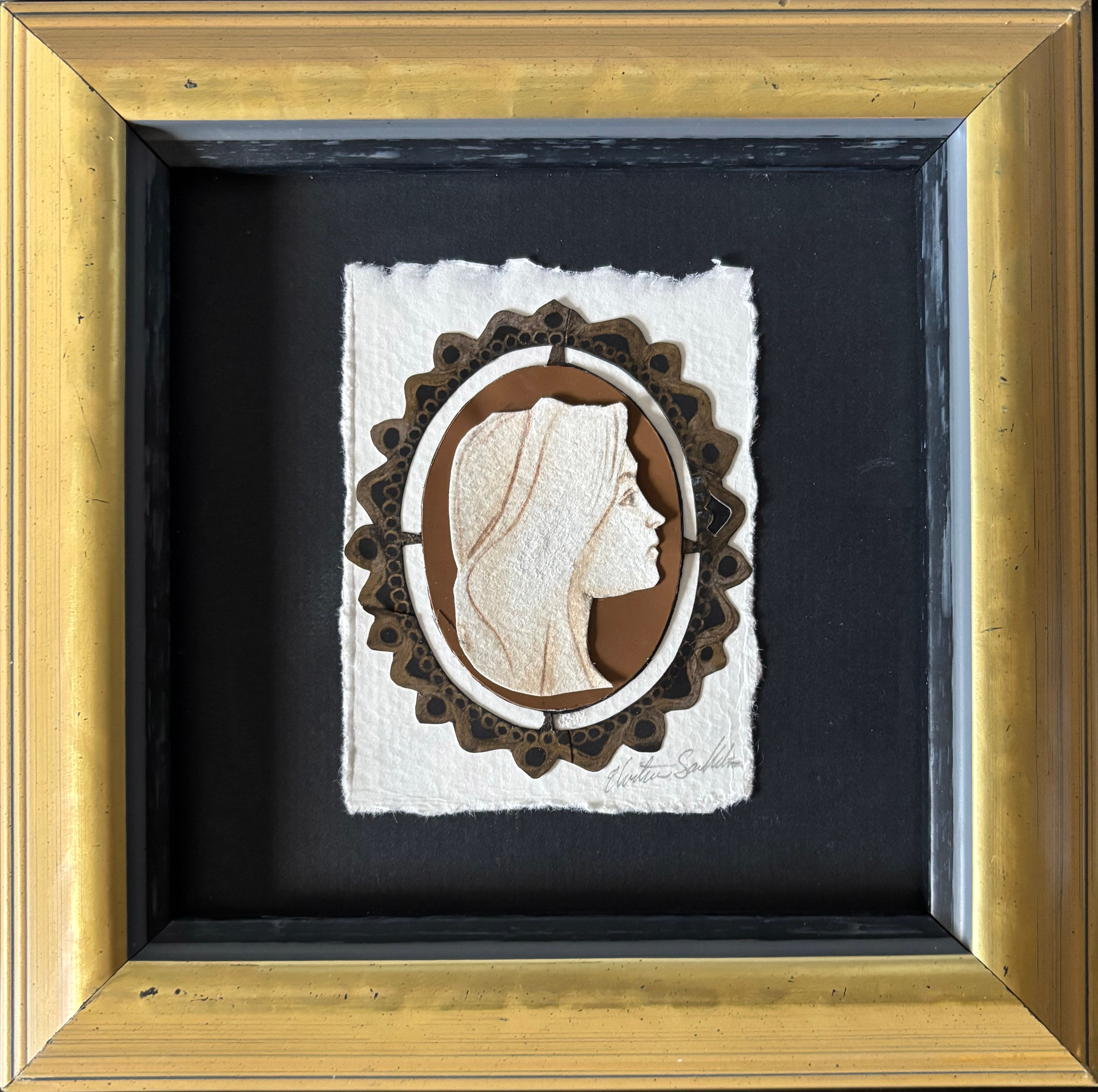 Gold Cameo - Sandholtz