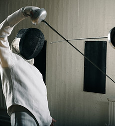 Schermitori in combattimento