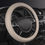 Thumbnail: CAR PASS Faux Suede Universal Car Steering Wheel Cover Perfect fit for Car Truck