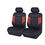 Thumbnail: CAR PASS 6PCS Sandwich Washable SUPER Universal Automobile Front Seat Covers Set