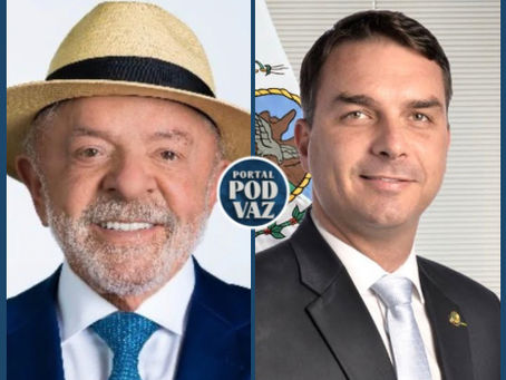 Lula sobe para 49% e Flávio Bolsonaro cai para 51% no 2º turno, aponta pesquisa