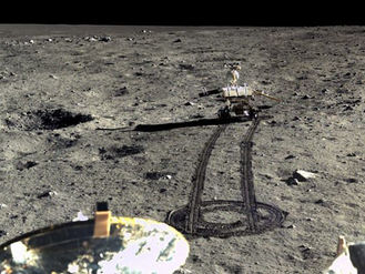 CHANG'E DIFUNDE LAS PRIMERAS IMÁGENES EN ALTA RESOLUCIÓN DE LUNA.