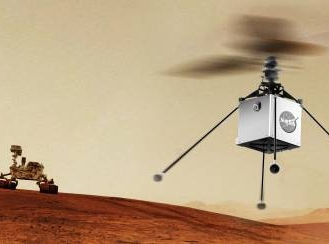 Un helicóptero-robot volará por la atmósfera marciana para el 2020