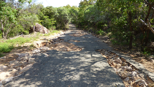 PLEASE FIX THE RADICAL BAY ROAD