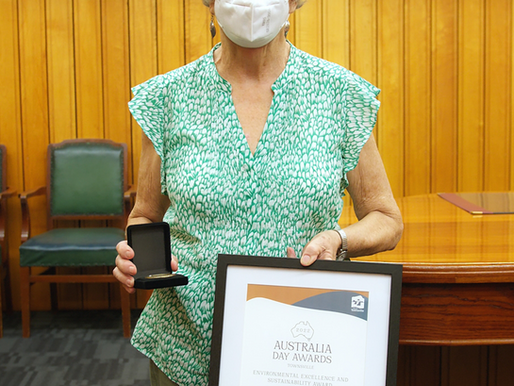Australia Day Award recipient Carolyn Dixon